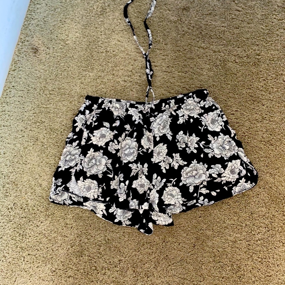 Floral brandy shorts